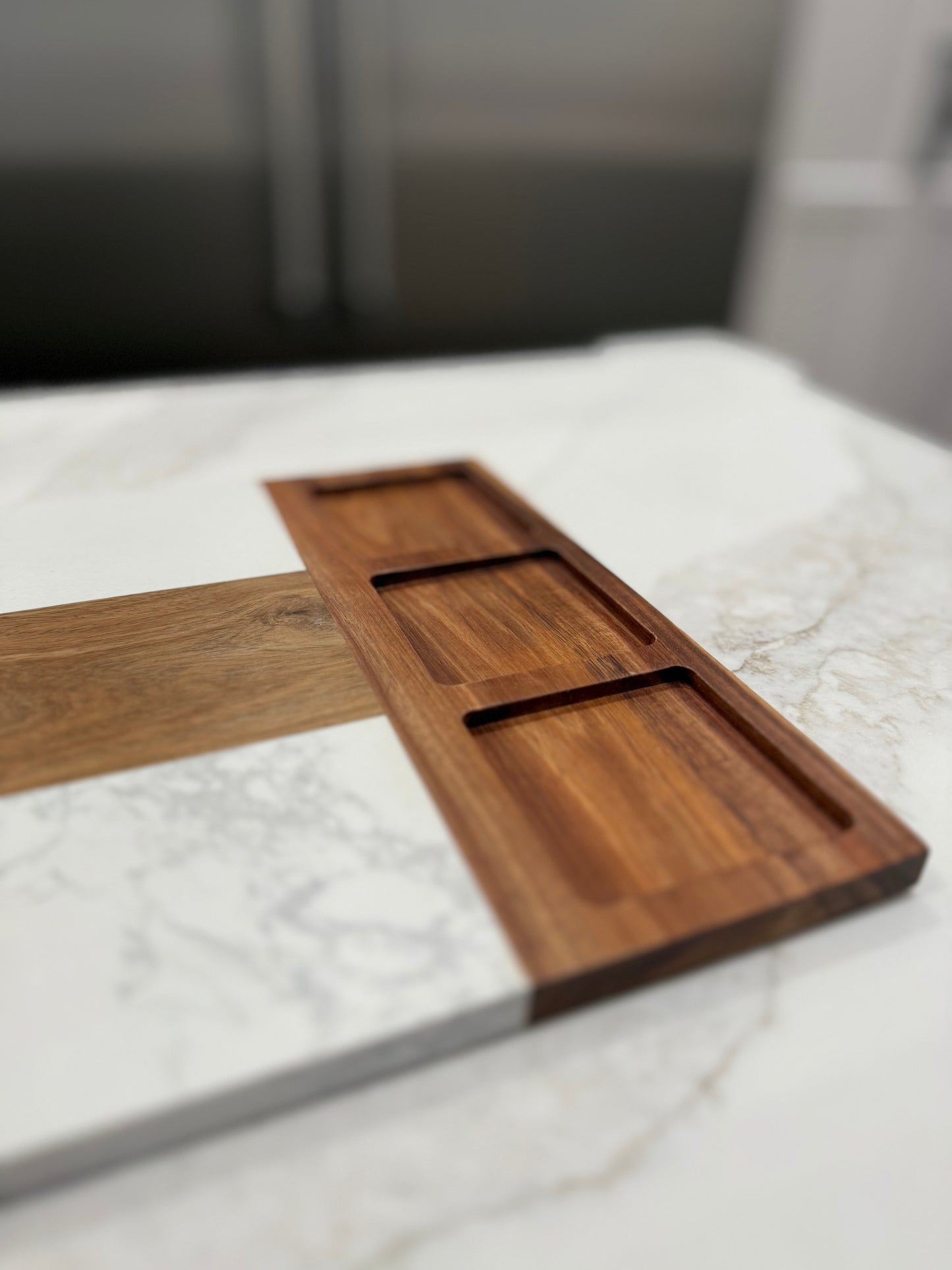 Marble Charcuterie Board Set